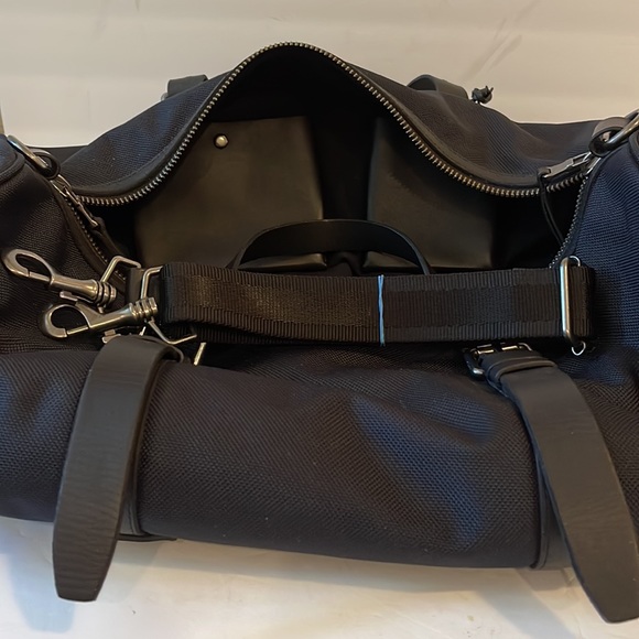John Varvatos Bags John Varvatos Best Quality Leather And Canvas Duffle Bag New With Tags